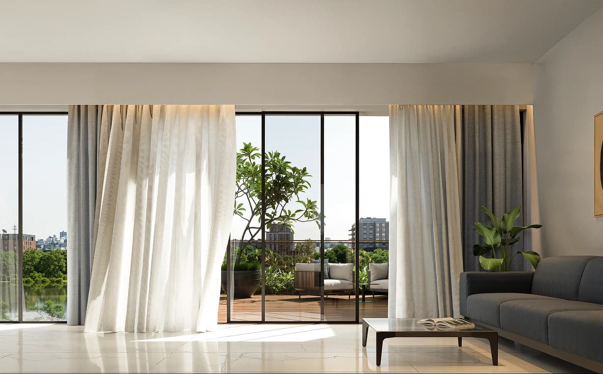 Project garden and amenity view